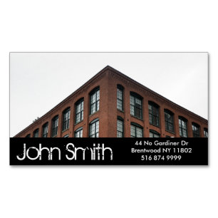 New York photo magnet business cards