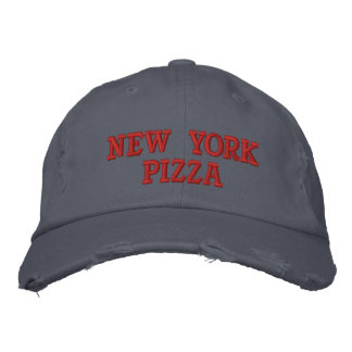 NEW YORK PIZZA EMBROIDERED HAT