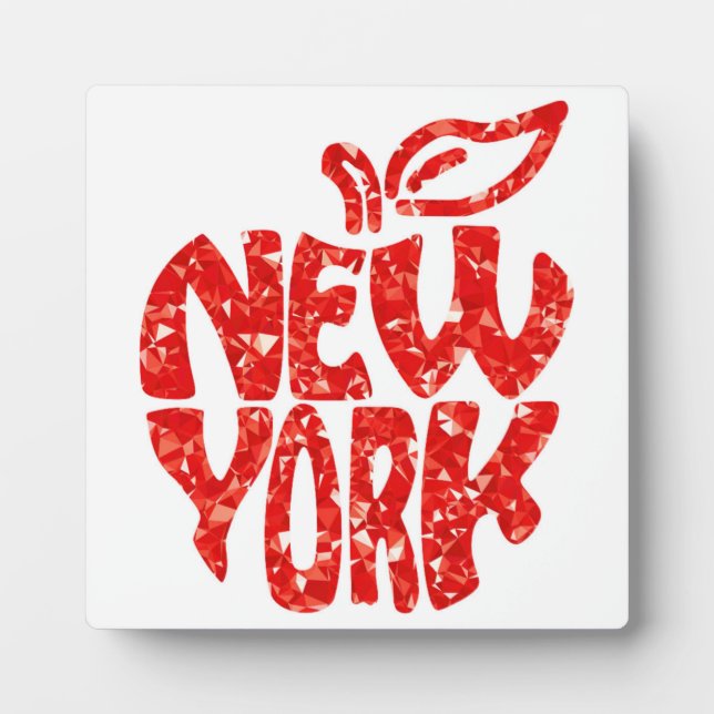 NEW YORK PLAQUE (Front)