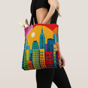 New York Pop Art Tote Bag
