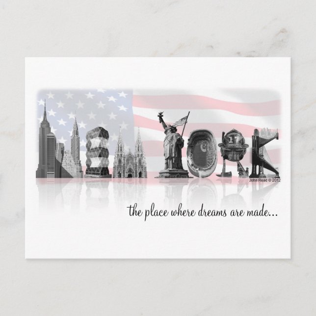 New York Postcard (Front)