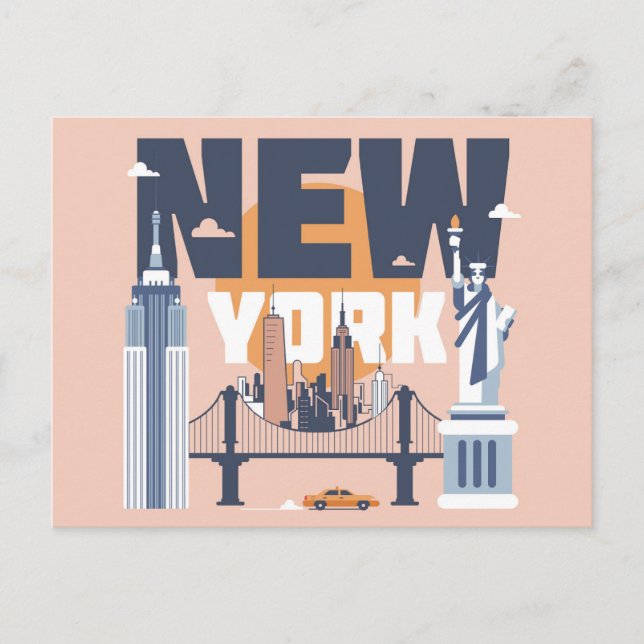 New York Postcard (Front)