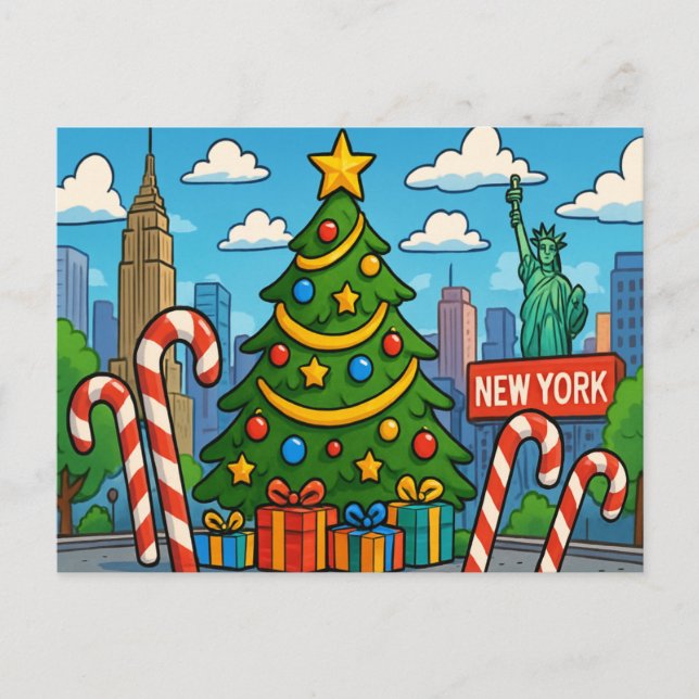 NEW YORK Postcard (Front)