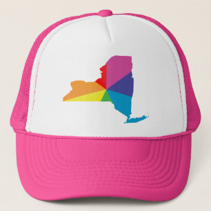 new york pride. trucker hat