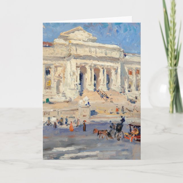 New York Public Library | Colin Campbell Cooper Card (Front)