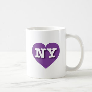 New York Purple Heart - I love NY Coffee Mug
