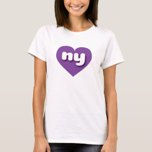 New York purple heart - I love ny T-Shirt