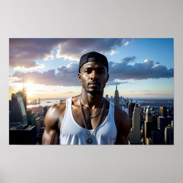 New York - Rap Star Poster (Front)