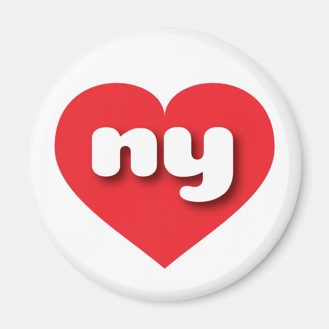New York red heart - I love ny Magnet (Front)