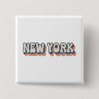 New York Retro 80s Chrome City