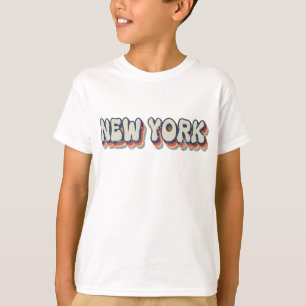 New York Retro 80s Chrome City T-Shirt