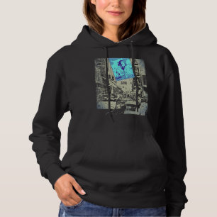 New York Samurai Dj Japanese Grunge Aesthetic Stre Hoodie