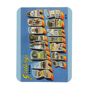 New York, Saratoga Springs Magnet