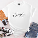 New York Script State Women’s T-Shirt<br><div class="desc">We are always adding new designs daily!</div>