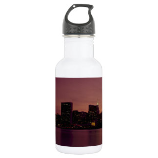 New York Skyline at Dusk 532 Ml Water Bottle