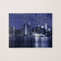 New York Skyline at Night