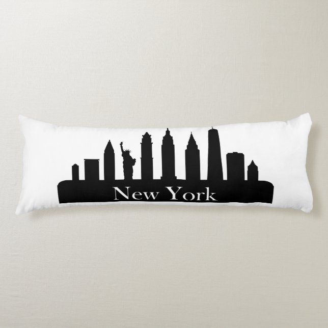 New York Skyline Body Cushion (Front)
