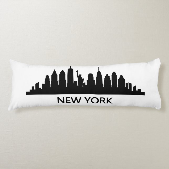 New York Skyline Body Cushion (Front)