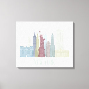 New York Skyline Canvas Print