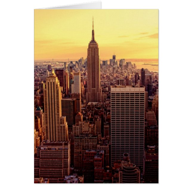 New York skyline city with Empire State (Front)