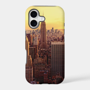 New York skyline city with Empire State