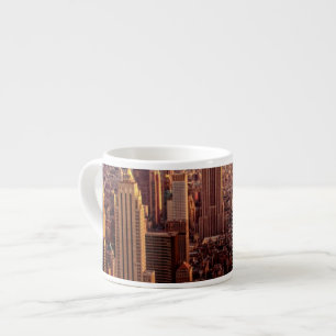 New York skyline city with Empire State Espresso Cup