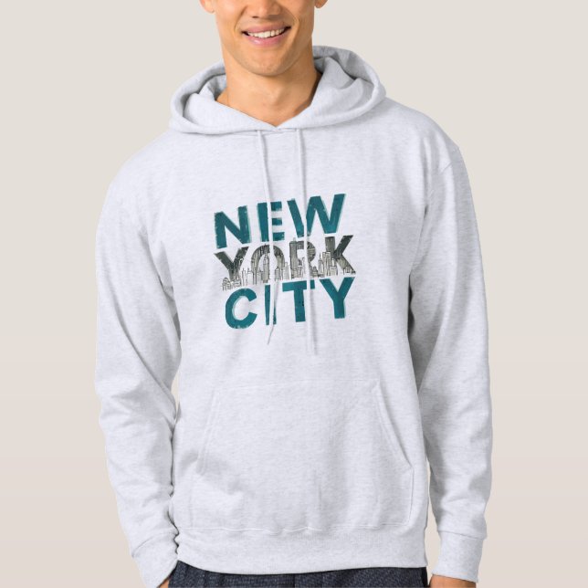 New York Skyline Hoodie (Front)