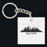 New York Skyline Key Ring<br><div class="desc">New York Skyline</div>