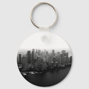New York Skyline Key Ring