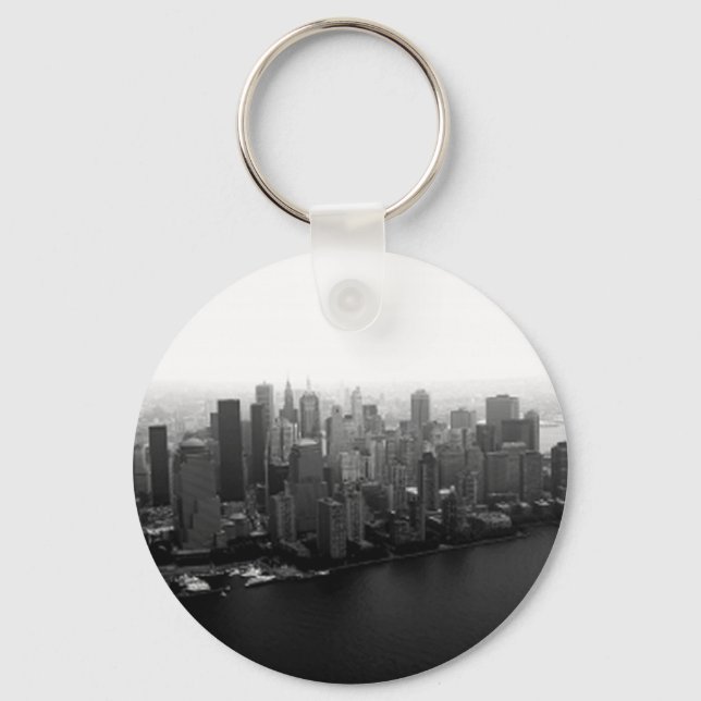 New York Skyline Key Ring (Front)