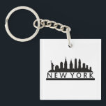 New York Skyline Key Ring<br><div class="desc">New York Skyline</div>