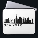 New York Skyline Laptop Sleeve<br><div class="desc">New York Skyline</div>