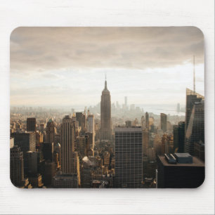 New York skyline Mouse Pad