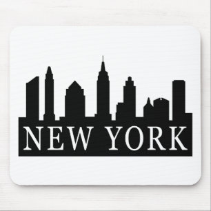 New York Skyline Mouse Pad