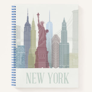 New York Skyline Notebook