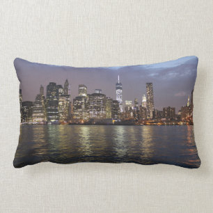 New York skyline pillows