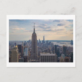 New York Skyline Postcard