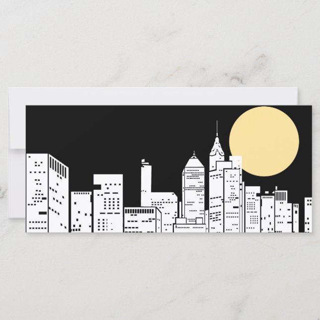 New York Skyline Silhouette (Front)