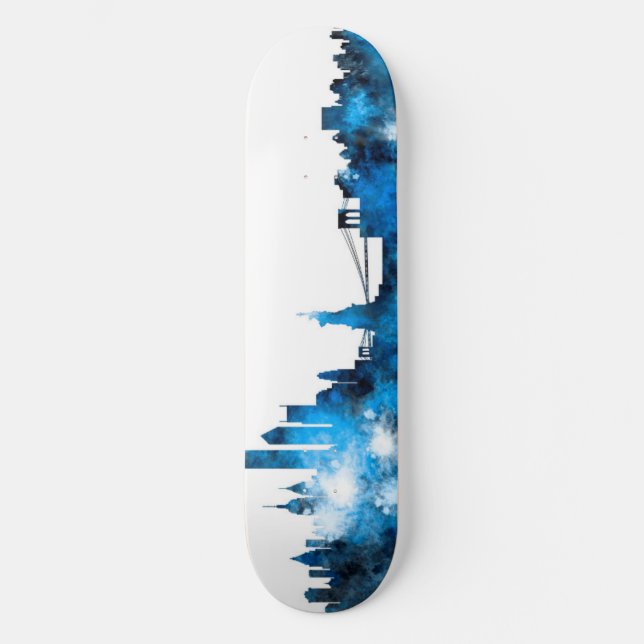 New York Skyline Skateboard (Front)