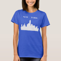 New York Skyline T-Shirt - Womens