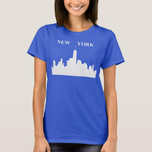 New York Skyline T-Shirt - Womens