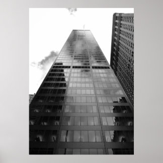 New-York Skyscraper Reflection - Art Print
