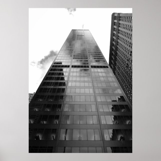 New-York Skyscraper Reflection - Art Print (Front)
