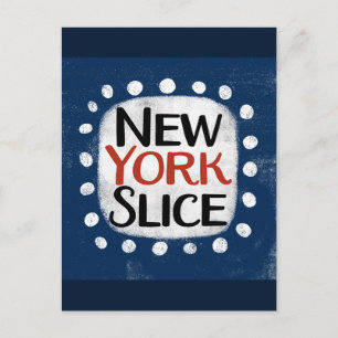 New York Slice Postcard