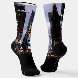 New York Socks Times Square NYC Souvenir Socks