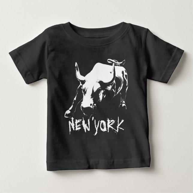 New York Souvenir Hoodie Bull NY Shirt Souvenir (Front)