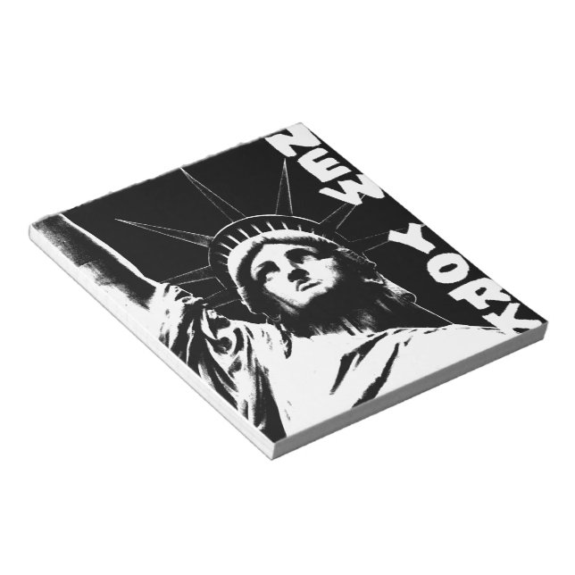 New York Souvenir Notepad Statue of Liberty Gifts (Angled)