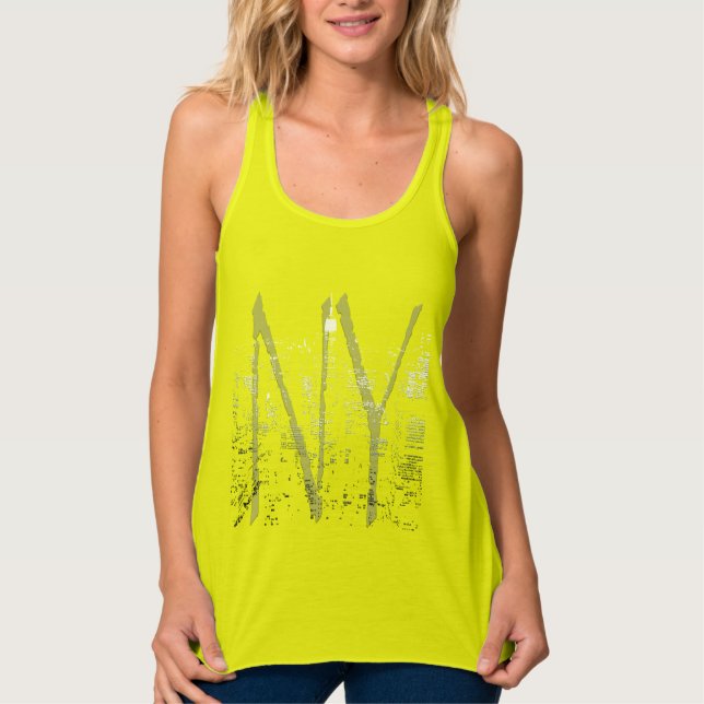New York Souvenir Tank Top Lady's NY Souvenir Top (Front)