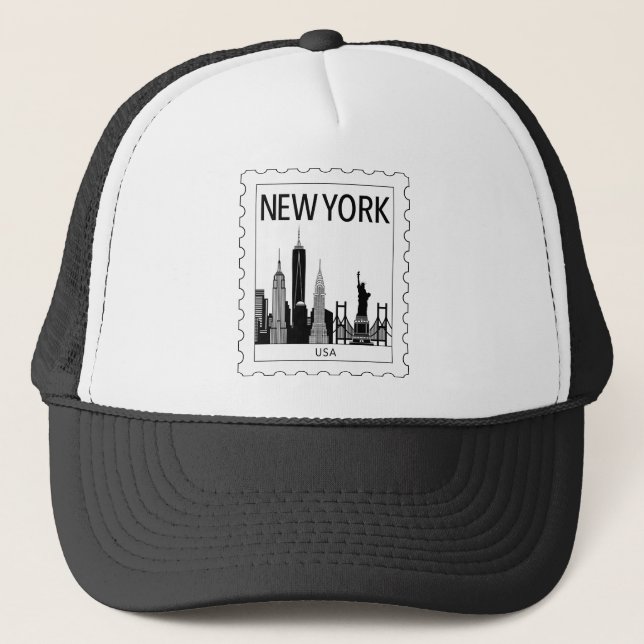 New York souvenir Trucker Hat (Front)