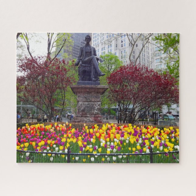 New York Spring Flowers. Jigsaw Puzzle (Horizontal)